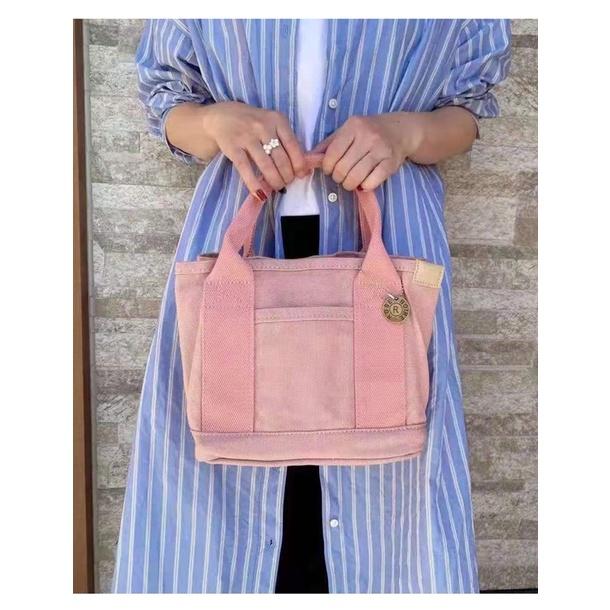 六月生活🔸厚磅帆布包 便當袋 帆布包女 帆布袋 手提袋 手提包 托特包 手提帆布包 女包 帆布 日本樂天熱銷包包-細節圖3