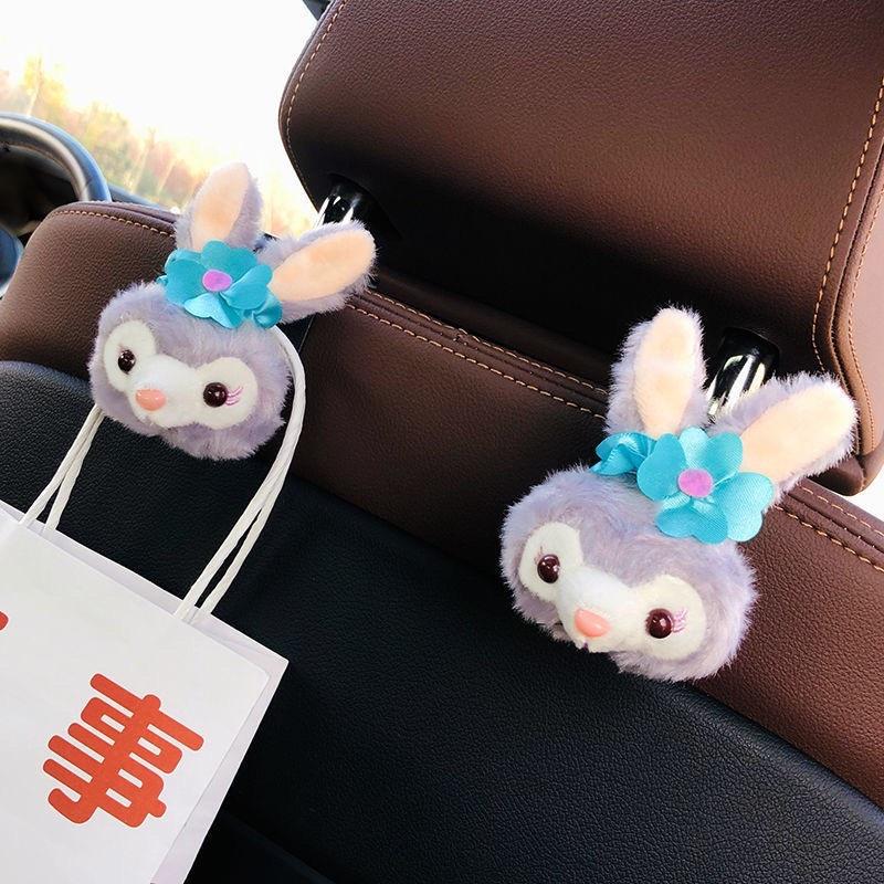 六月生活✨汽車椅背掛鉤 可愛車用收納架 車內掛勾 收納掛鉤安-細節圖5