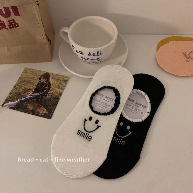 ✨六月生活✨荷葉邊淺口襪 微笑淺口襪 夏天襪隱形船襪-細節圖6