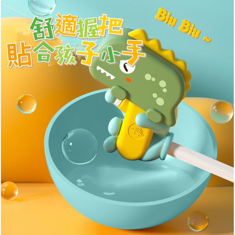 兒童恐龍水槍玩具 沙灘泳池戲水按壓式噴水槍呲水槍寶 寶戲水玩具-細節圖4