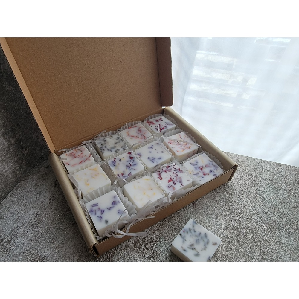 𝐞𝐩𝐬𝐢𝐥𝐨𝐧 𝐦｜香氛融蠟塊｜方形乾燥花禮盒-細節圖6