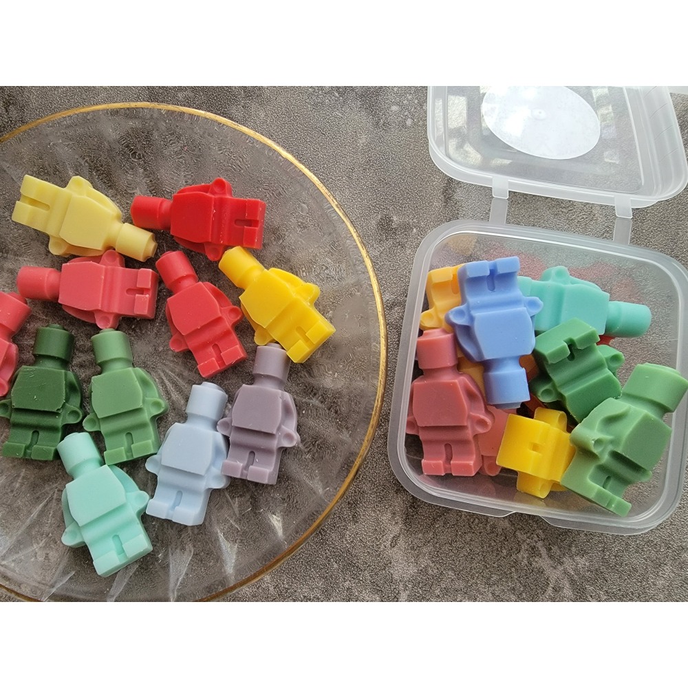 𝐞𝐩𝐬𝐢𝐥𝐨𝐧 𝐦｜香氛融蠟塊｜顏色綜合款｜機器人-細節圖4