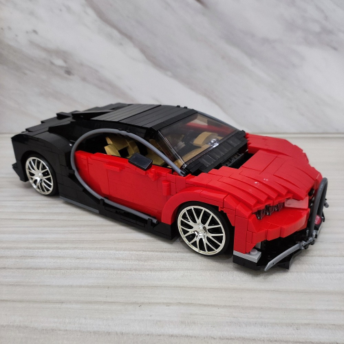現貨 近全新 已組 星堡 XB 03009 布加迪 威龍 超級跑車 MOC 積木 相容樂高LEGO Bugatti