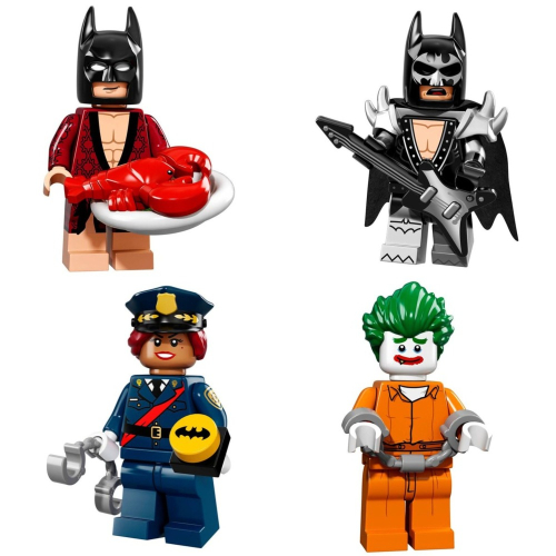 全新 現貨 LEGO 樂高 71017 The Batman Movie 蝙蝠俠 電影 人偶包 小丑 度假 鯊魚人