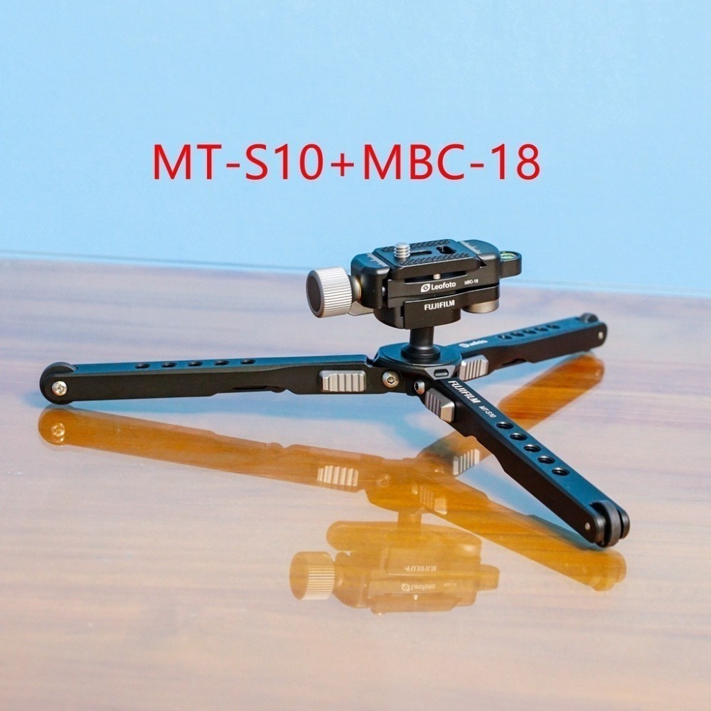 Leofoto 徠圖 MT-S10 桌上腳架 含MBC-18雲台 蜘蛛腳架 迷你腳架-細節圖3