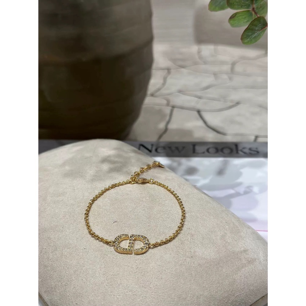 Dior迪奧新款滿鑽手鏈-細節圖2