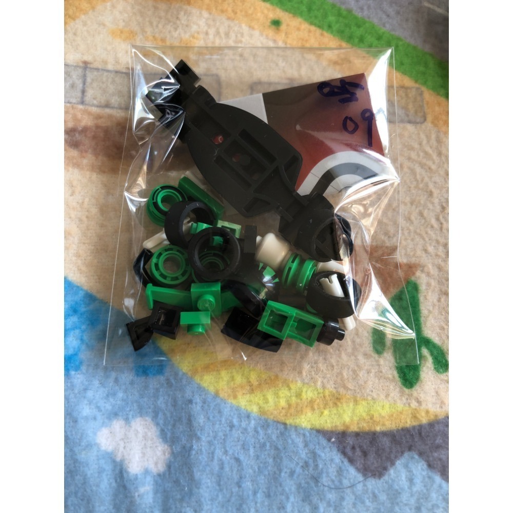 【睿睿小舖】LEGO 樂高 積木 F1 抽抽樂 71049 9 號 薩伯 如圖。-細節圖2