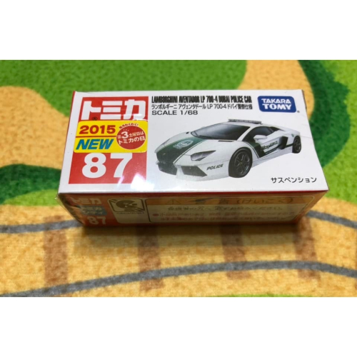 【睿睿小舖】TOMY TOMICA 多美小汽車 87 藍寶堅尼 LP700-4 1 台 如圖。