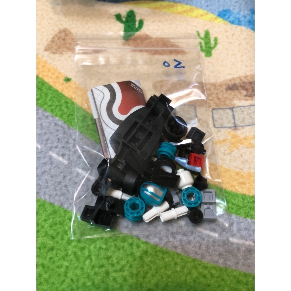 【睿睿小舖】LEGO 樂高 積木 F1 抽抽樂 71049 2 號 賓士如圖。-細節圖2