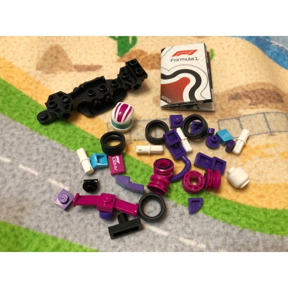 【睿睿小舖】LEGO 樂高 積木 F1 抽抽樂 71049 11 號 學院 如圖。-細節圖3