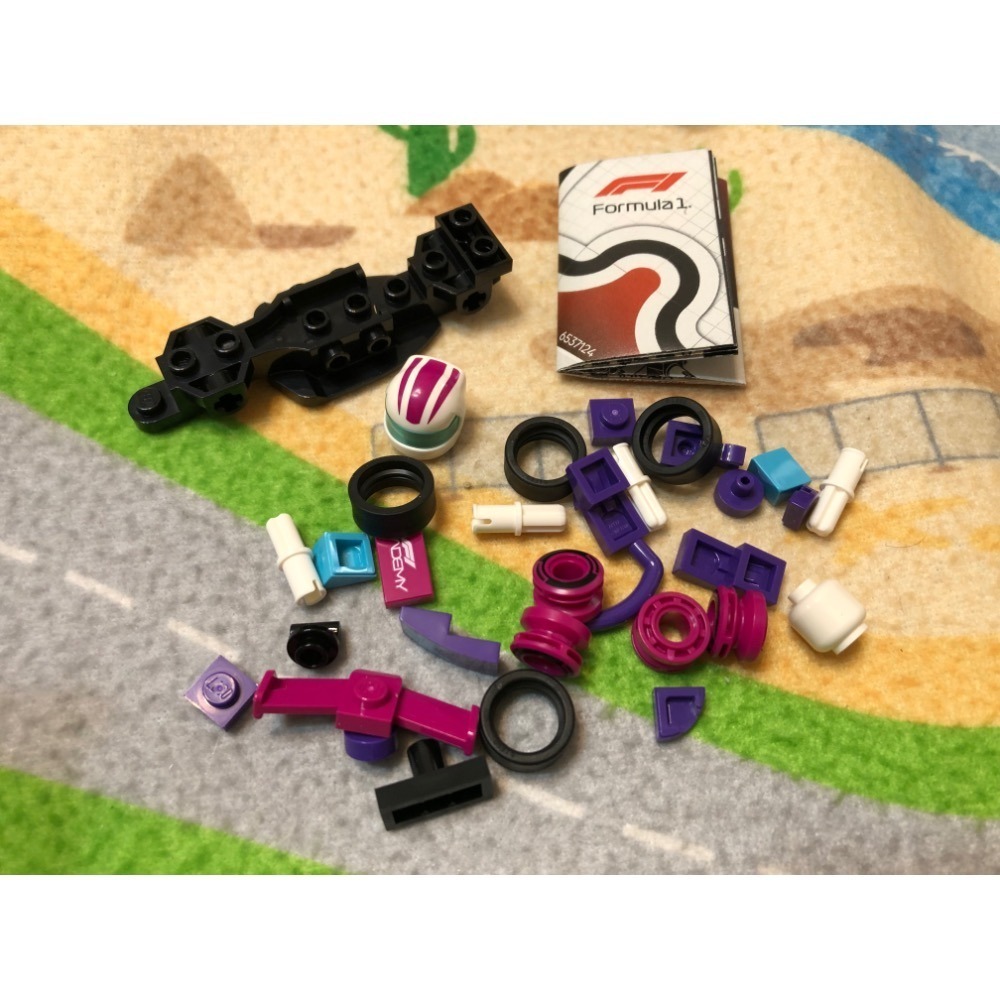 【睿睿小舖】LEGO 樂高 積木 F1 抽抽樂 71049 11 號 學院 如圖。-細節圖3