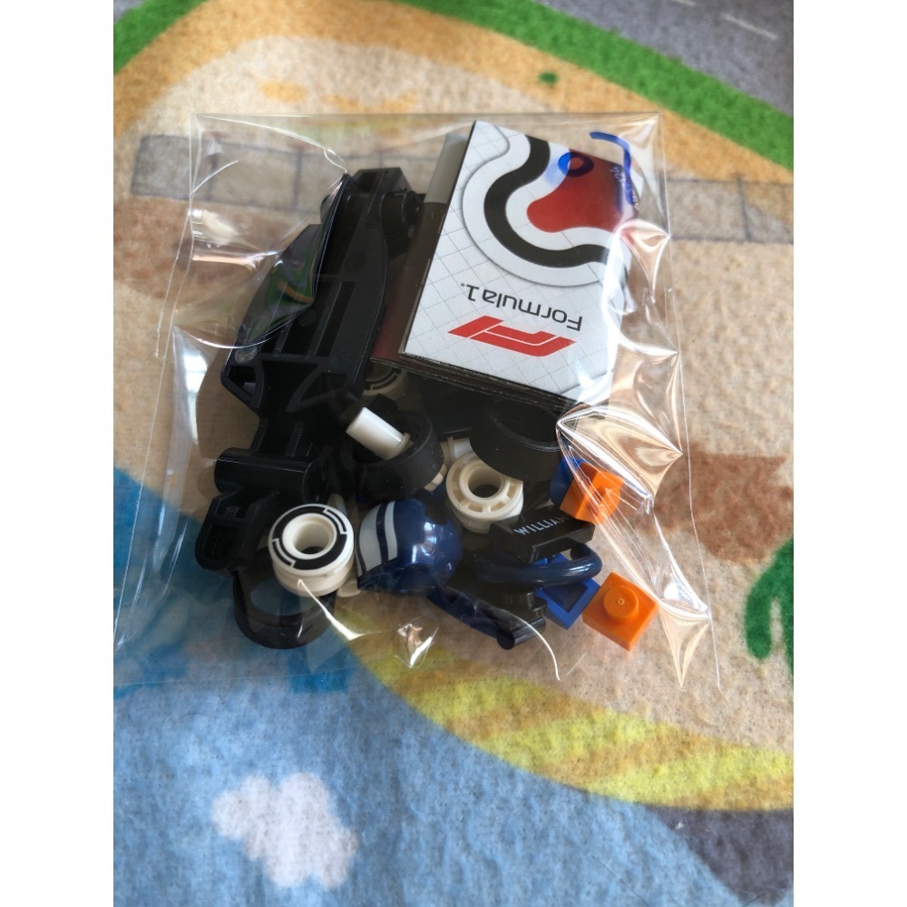 【睿睿小舖】LEGO 樂高 積木 F1 抽抽樂 71049 7 號 威廉斯 如圖。-細節圖2