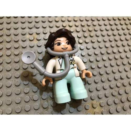 【點點小豆】lego 樂高積木 DUPLO 得寶 零件 人偶女生 醫生 護士 一個 如圖！
