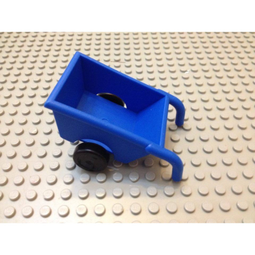 【點點小豆】LEGO 樂高積木 DUPLO 得寶 藍色 推車 一 個 如圖！