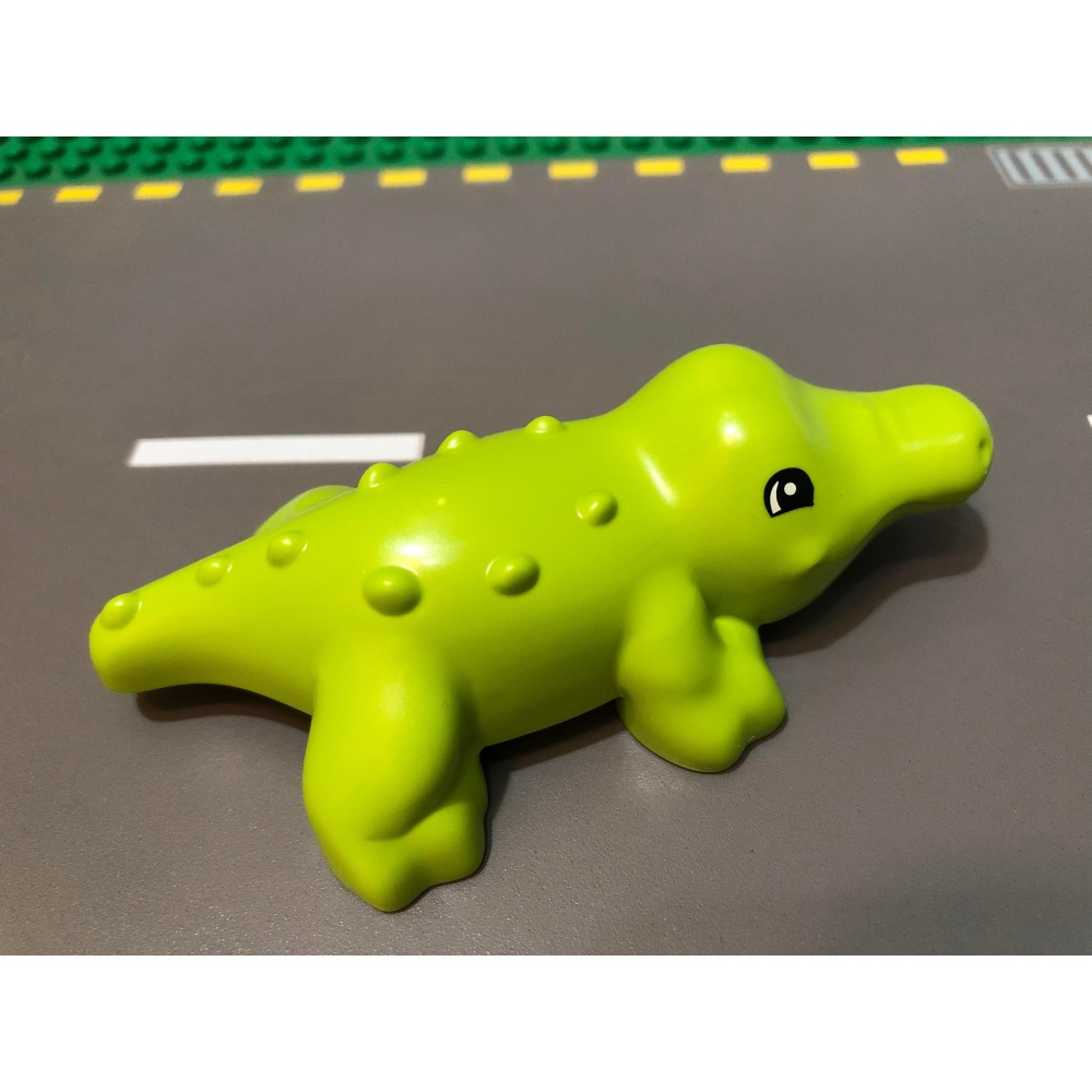 【點點小豆】LEGO 樂高 積木 DUPLO 得寶 零件 動物 小鱷魚 鱷魚  一個  如圖！-細節圖2