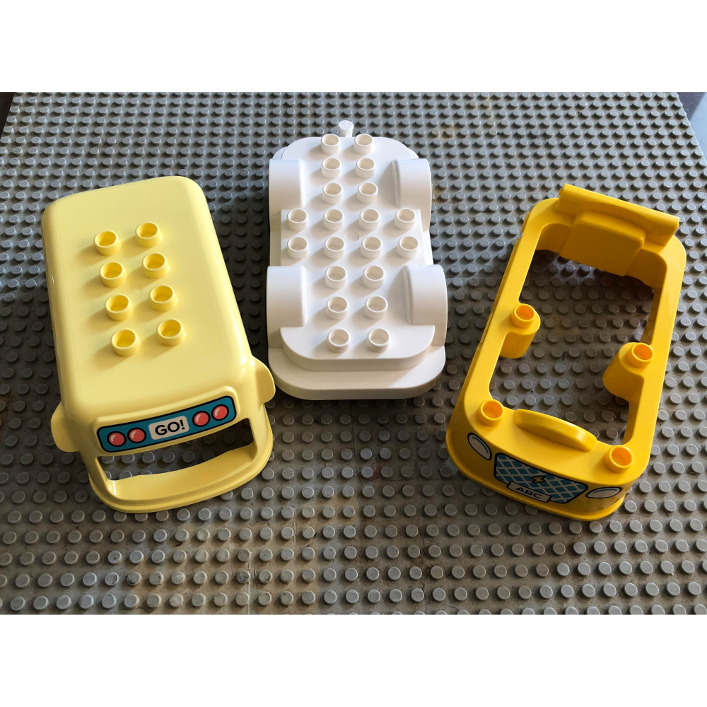 【點點小豆】LEGO 樂高 積木 DUPLO 得寶 公車 小巴士 校車 車類 汽車 一組 如圖！-細節圖2