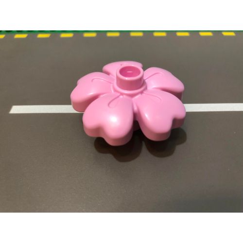 新款【點點小豆】lego 樂高積木 DUPLO 得寶 植物 淺粉紅色 花朵 植物 1 個 如圖！