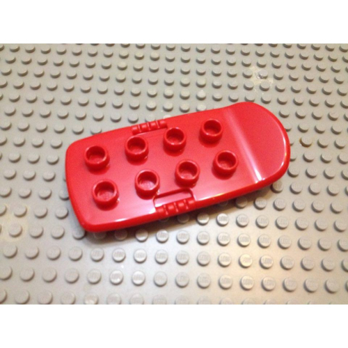 【點點小豆】lego 樂高積木 DUPLO 得寶 配件 紅色 衝浪板 擔架 滑板 一個 如圖！