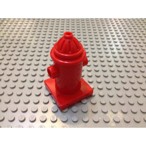 【點點小豆】lego 樂高積木 DUPLO 得寶 紅色消防栓 1 個 如圖！