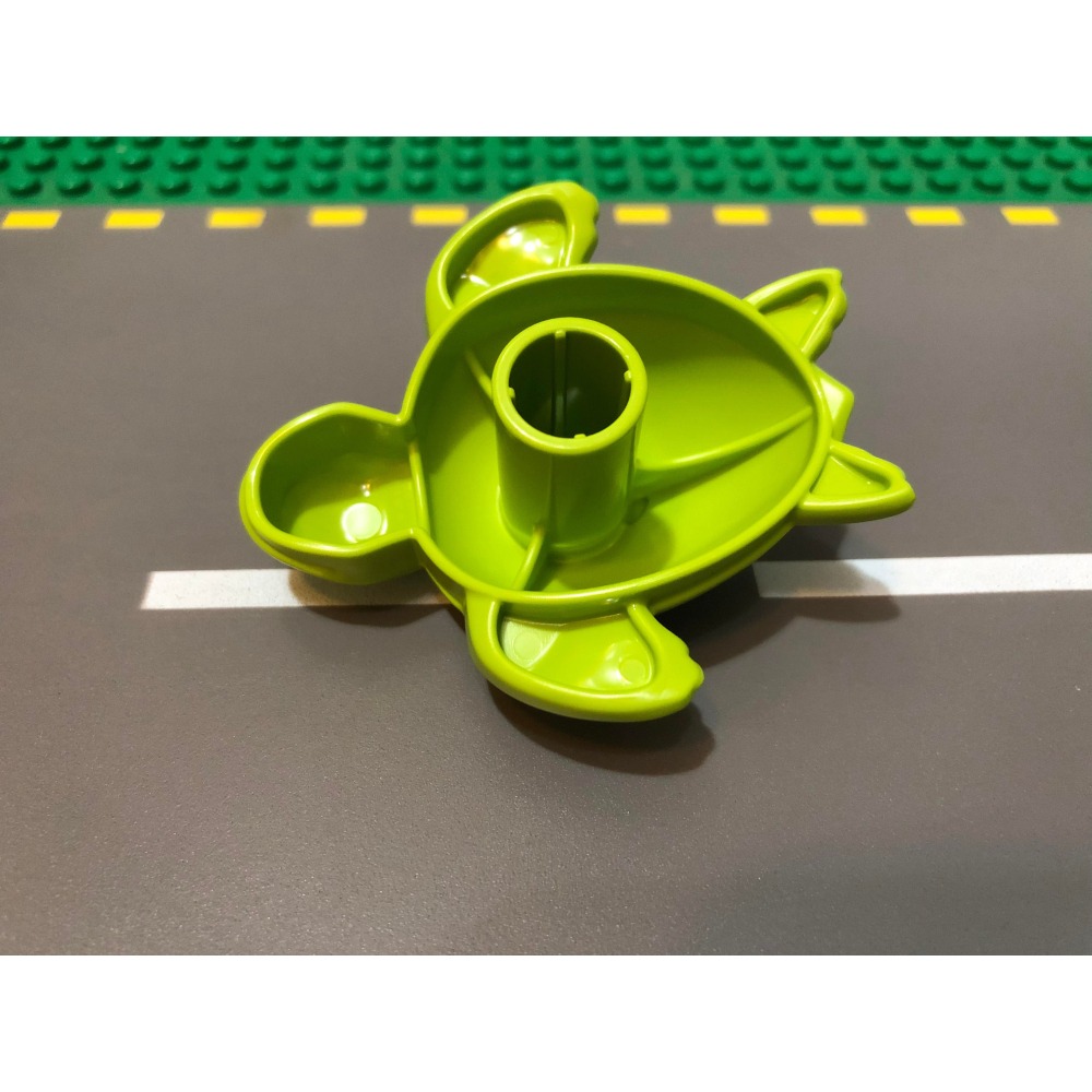【點點小豆】LEGO 樂高積木 DUPLO 得寶 動物 淺綠色 小海龜 一個 如圖！-細節圖2