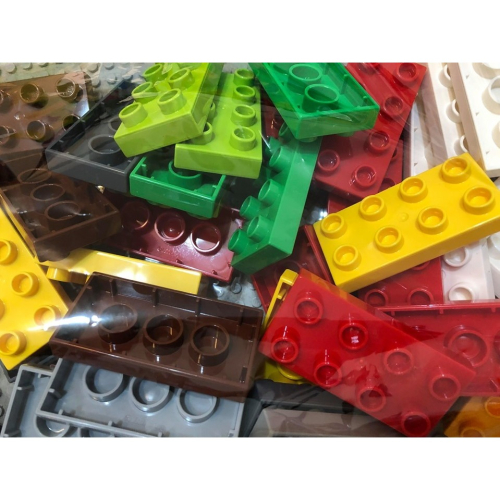 不挑色、不挑色、不挑色【點點小豆】lego 樂高 積木 DUPLO 得寶 2x4 磚片 30 個 一組 如圖！