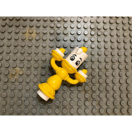 【點點小豆】LEGO 樂高積木 duplo 得寶 燭台先生 人偶 全新 1 個 如圖！