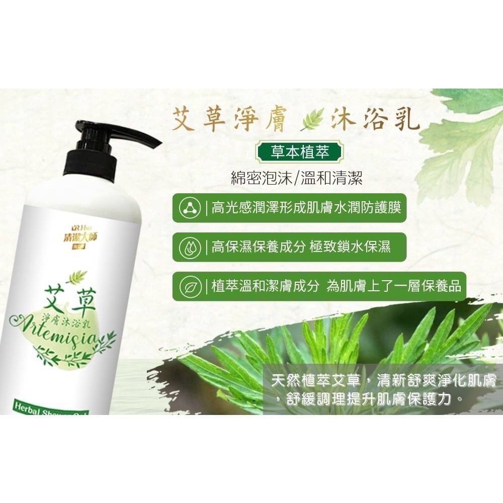 現貨 清明端午七月必備艾草沐浴乳 台灣製極淨 清潔大師 沐浴乳 洗髮乳 洗髮精 開運 淨化艾草淨膚沐浴乳艾草輕感洗髮乳-細節圖5