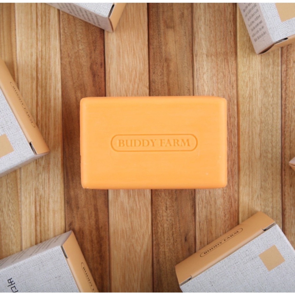 現貨 韓國製造 Carrot洗臉皂125g 洗臉洗澡皆可 滋養肌膚成分 讓毛孔乾淨通透-細節圖4