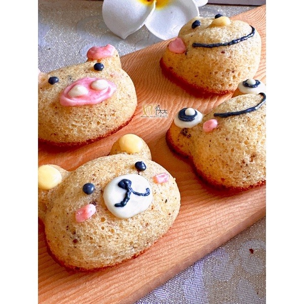 動物造型瑪德蓮 / 猴.豬.蛙.熊 /常溫蛋糕-細節圖3