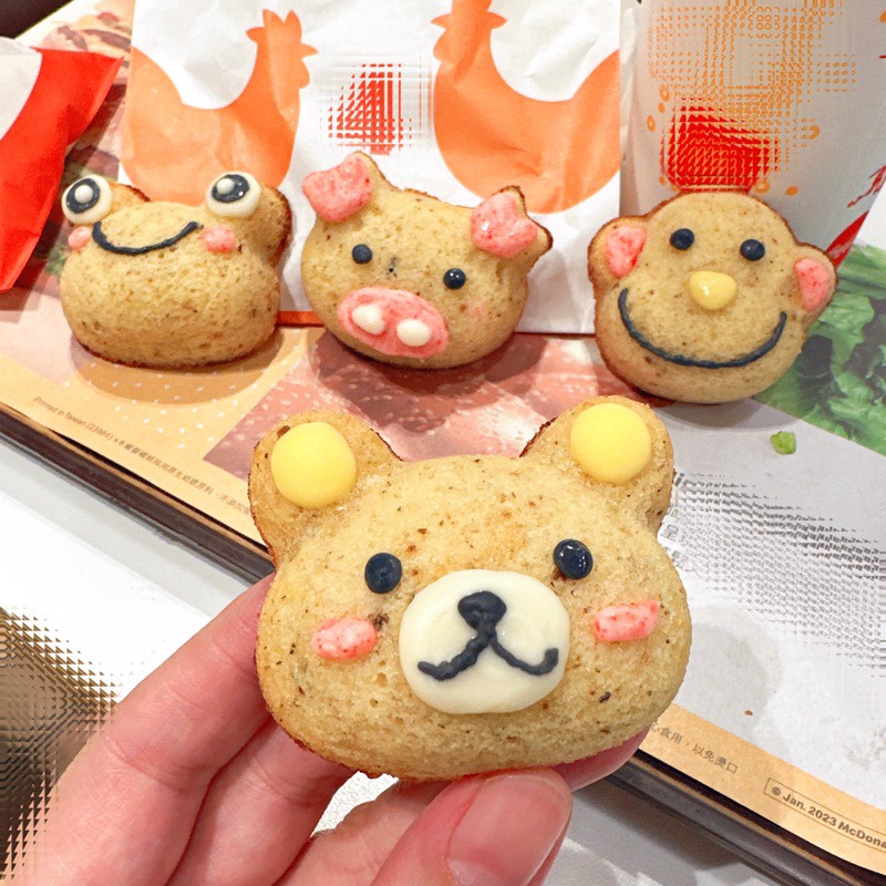 動物造型瑪德蓮 / 猴.豬.蛙.熊 /常溫蛋糕-細節圖6