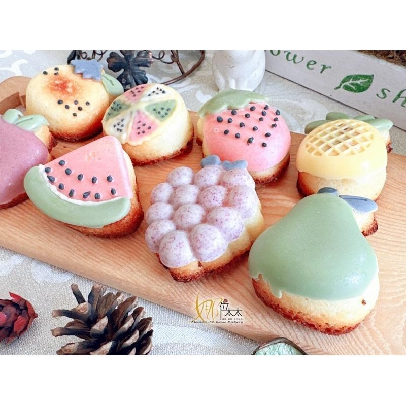 水果造型瑪德蓮 / 蘋果.柿子.西瓜.柳橙.葡萄.草莓.梨子.鳳梨 /常溫蛋糕-細節圖5
