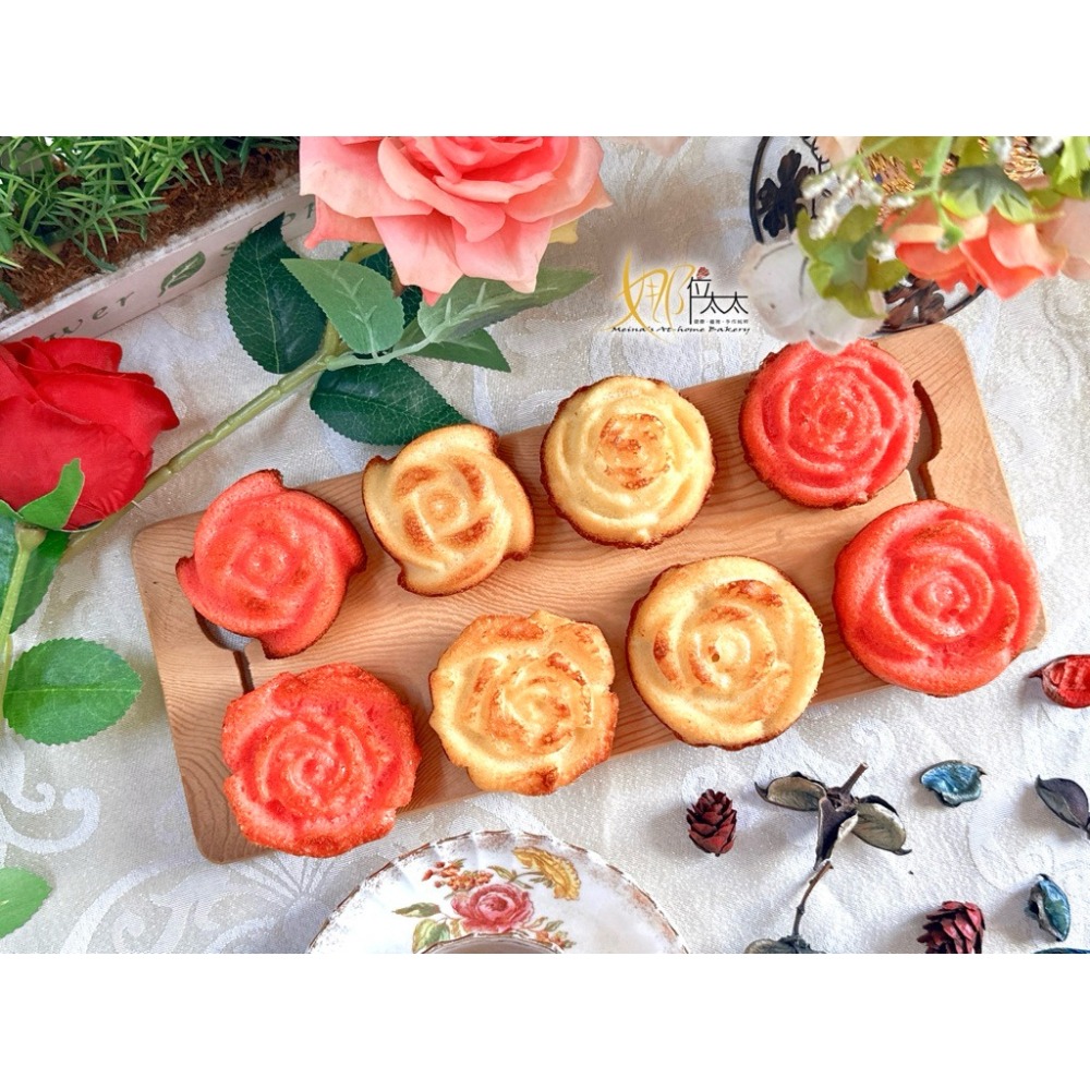 花朵造型瑪德蓮 / 玫瑰花 / 雞蛋花 / 雛菊／櫻花 / 鬱金香 / 常溫蛋糕-細節圖2