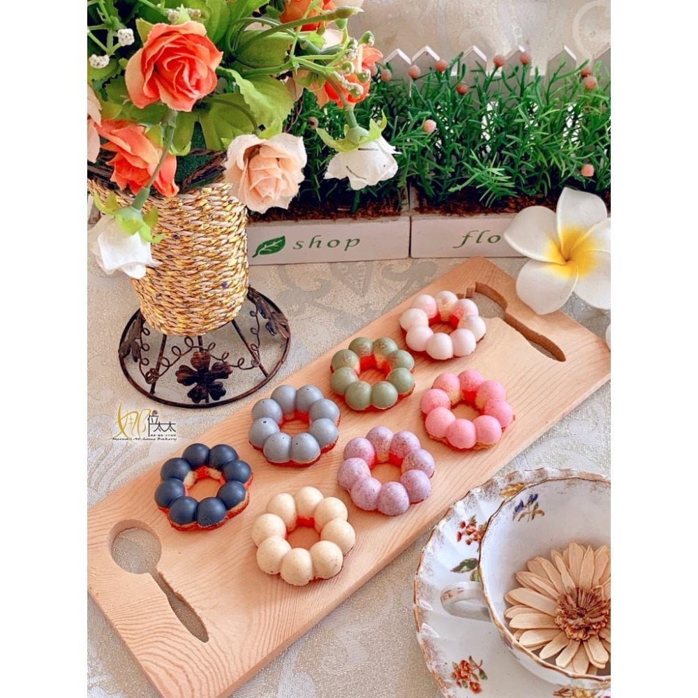 包巧克力波提.花型.圓型/迷您波提/造型瑪德蓮/巧克力覆面-細節圖3