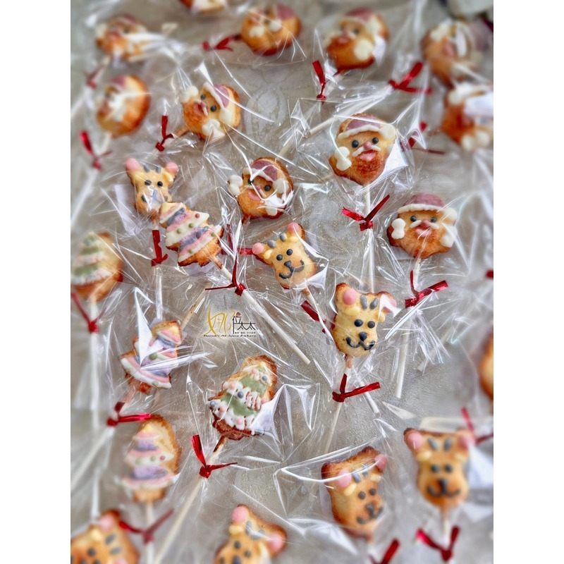 小巧棒棒糖蛋糕～多種造型～款式可混搭~常溫～一口小蛋糕-規格圖11