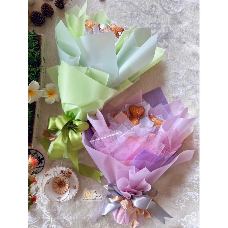 造型瑪德蓮 蛋糕花束 /畢業花束/情人節/慶生/祝賀/感謝/驚喜禮物-細節圖5