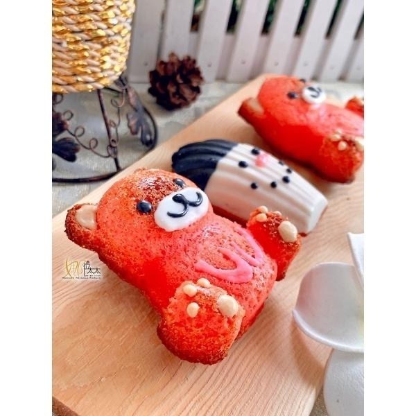 泰迪熊瑪德蓮 / 可愛熊 /熊寶貝/常溫蛋糕 / 卡通造型 /-細節圖2