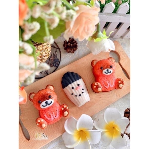 泰迪熊瑪德蓮 / 可愛熊 /熊寶貝/常溫蛋糕 / 卡通造型 /-細節圖3