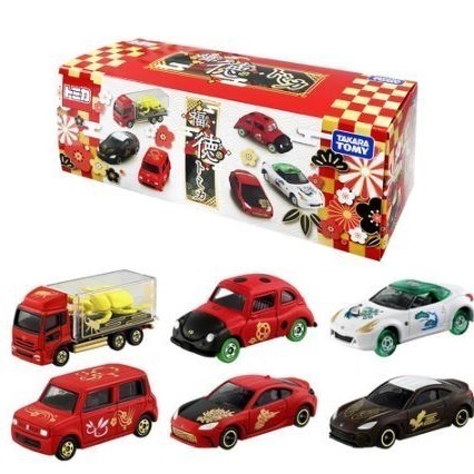 星玩具 現貨 TOMICA 多美小汽車 (1小盒隨機) 2023 新春紀念車款抽抽樂 公司貨