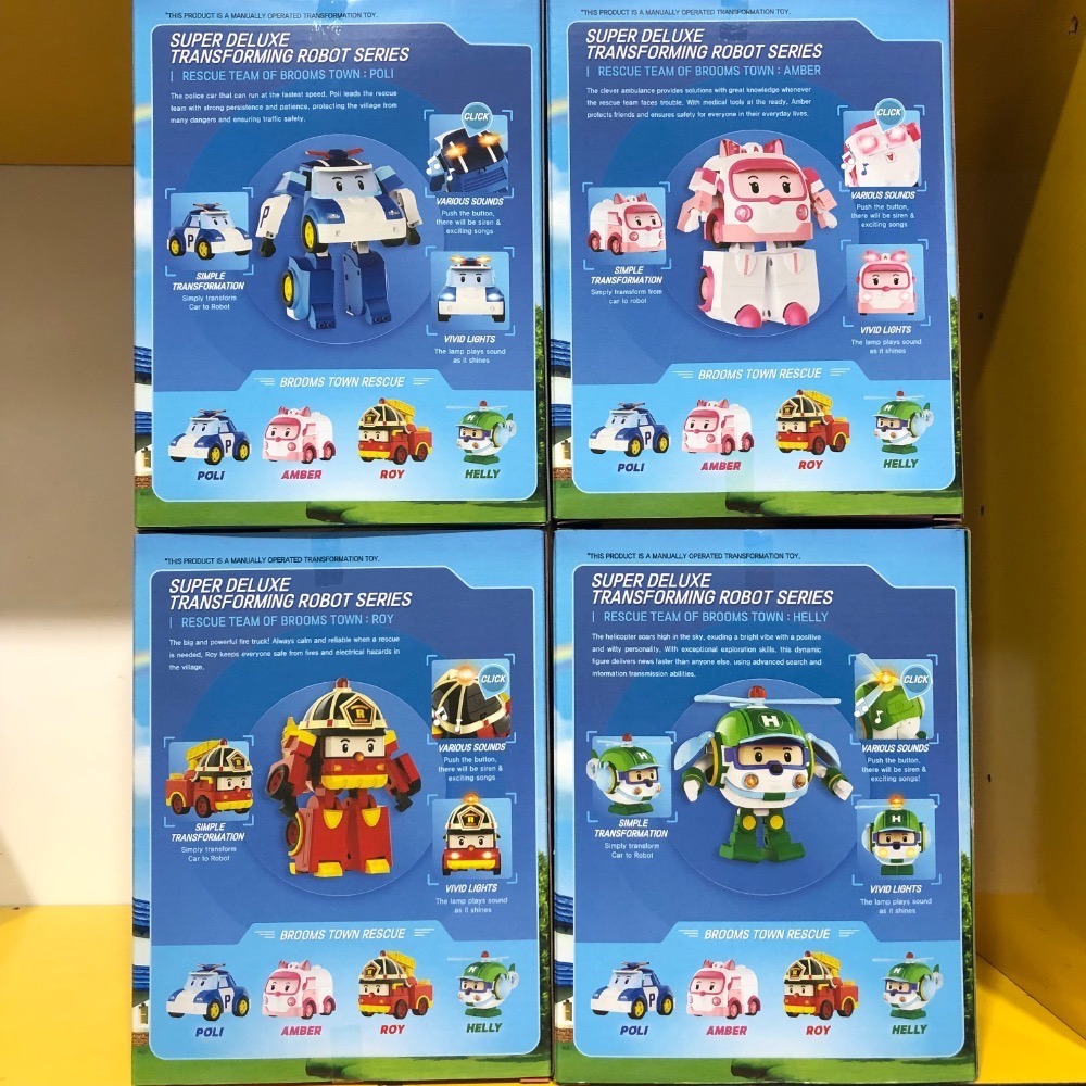 台中星玩具 正版現貨 POLI 台灣代理 原價799元 ROI 7吋聲光變形/波力/安寶/羅伊/赫利/台灣伯寶公司-細節圖2