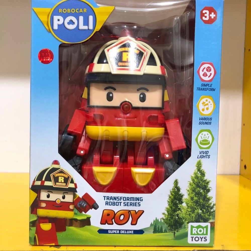 台中星玩具 正版現貨 POLI 台灣代理 原價799元 ROI 7吋聲光變形/波力/安寶/羅伊/赫利/台灣伯寶公司-規格圖6