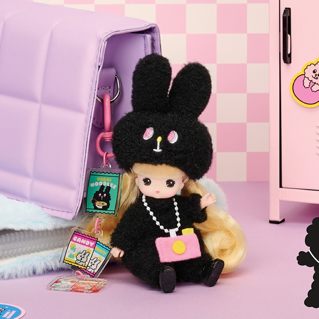 台中星玩具 現貨 正版 7-11同款mimi world 兔子便利商店 迷你小MIMI吊飾 MAYO KURO MOGU-細節圖7