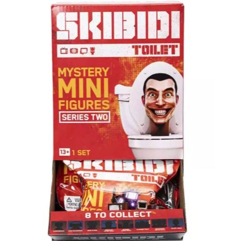 台中星玩具 現貨 正版 馬桶人公仔盲包S2【單包隨機出貨】-細節圖2