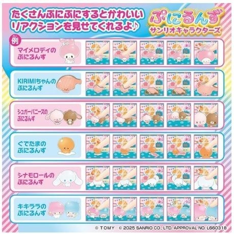 台中星玩具 現貨 全新 正版 公司貨 TAKARA TOMY 新軟軟噗尼寵物小精靈(三麗鷗版) 寵物小精靈 2025最新-細節圖9