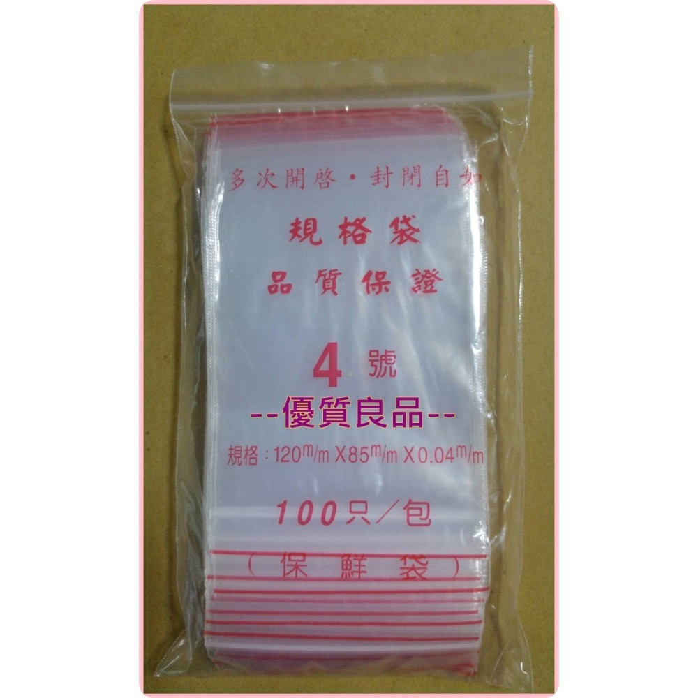 ☺【PE夾鏈袋0.1.2.3.4.5.6號】☺厚度0.04mm 由任袋/封口袋/飾品袋/藥袋/塑膠袋➠單包賣場-細節圖5