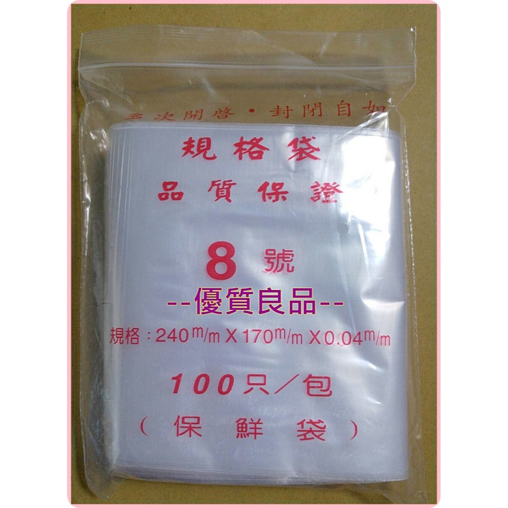 ☺【PE夾鏈袋7.8.9.10.11.12號】☺厚度0.04mm 由任袋/封口袋/飾品袋/藥袋/塑膠袋➠單包賣場-細節圖2