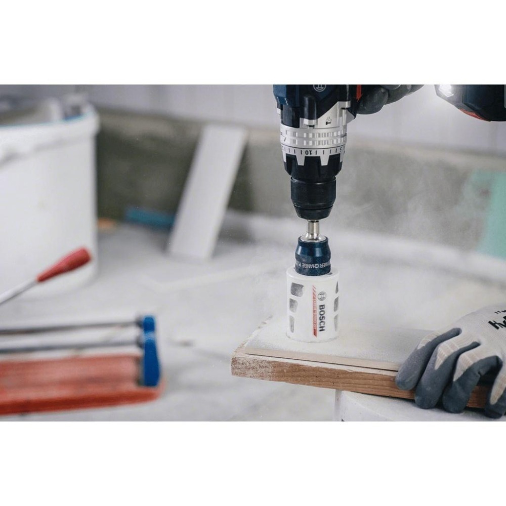 博世 電動工具 鎢鋼圓穴鋸 20~127mm 碳化鎢硬質合金 木材 金屬 不鏽鋼 磁磚上鑽孔 附發票 全台博世保固維修-細節圖4