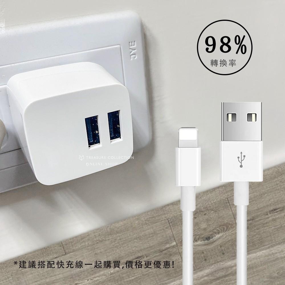 2.4A 雙孔USB 高速充電器 電源供應器 充電器 充電頭 雙輸出 USB 折疊 適用 iPhone Android-細節圖6