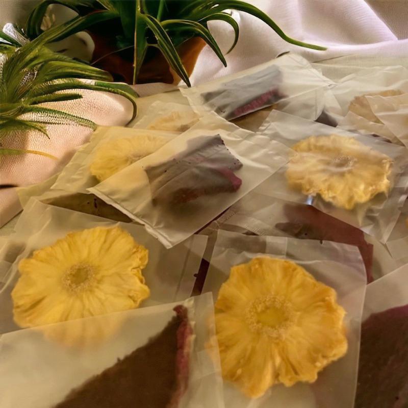 伴弓室/Hen夯【名間款待】精緻無糖果乾禮盒。 無糖金鑽鳳梨果乾。伴弓室。黃麗娟-細節圖2