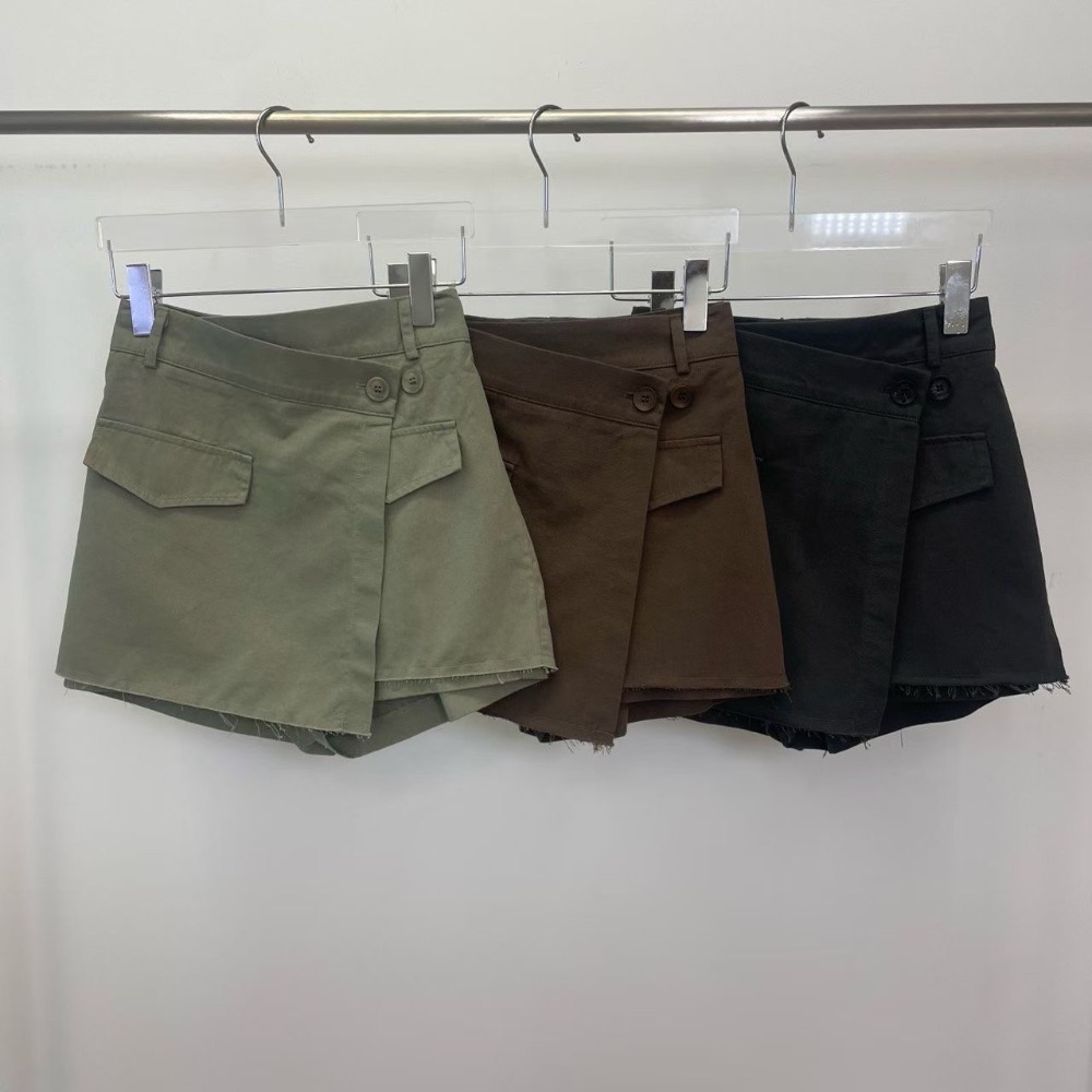 Leila’s selection 韓國代購 韓製 工裝短褲裙-細節圖4