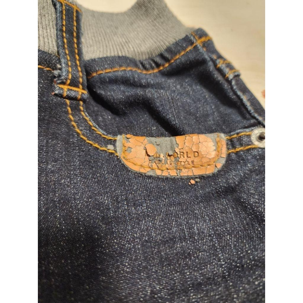 正韓 童裝 牛仔褲 5-6T 窄管牛仔褲 （A)-細節圖3